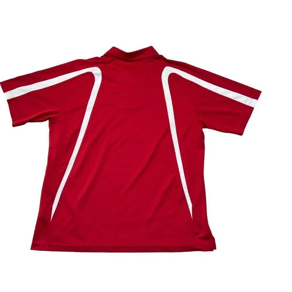 Antigua Men's St. Louis Cardinals‎ Embroidered Point Desert Dry Polo